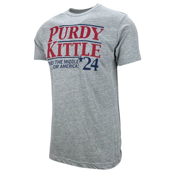 Raygun Gray Purdy Kittle 24 Short Sleeve T-Shirt